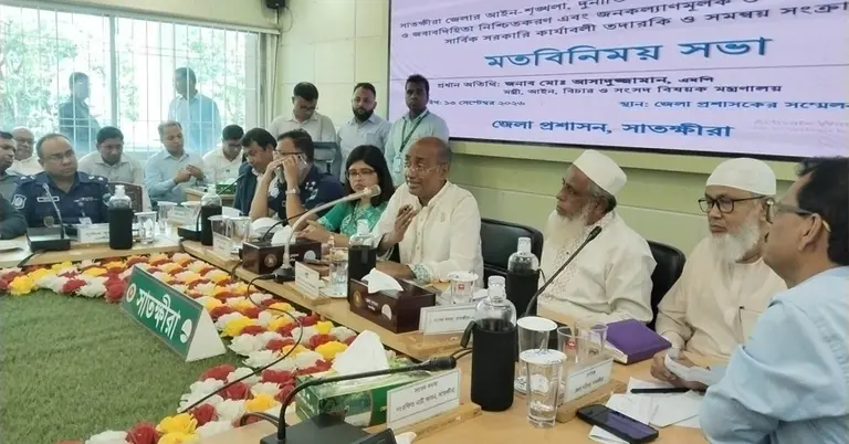 অনুষ্ঠানে কথা বলেছেন আইনমন্ত্রী মো. আসাদুজ্জামান
